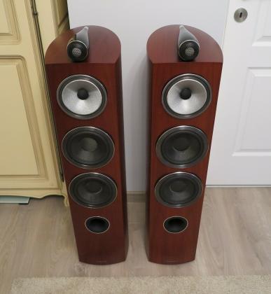 Bowers & Wilkins (B&W) 804 D3 Loudspeakers (Rosewood)