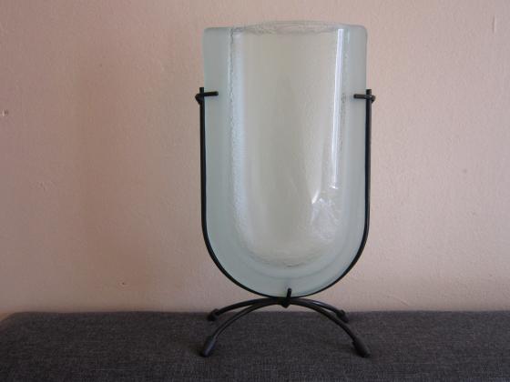 Ausgefallene Vase - Gesamthöhe: 24cm
