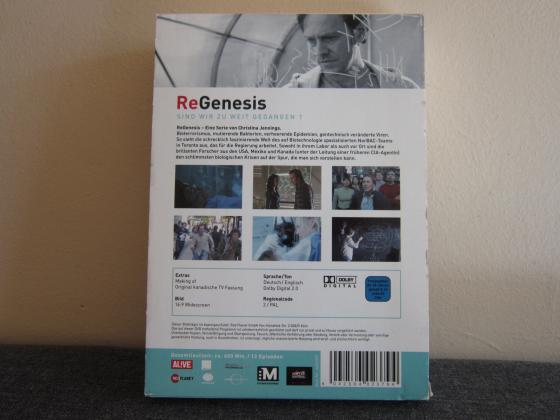ReGenesis - Staffel 1 - Dvd Box