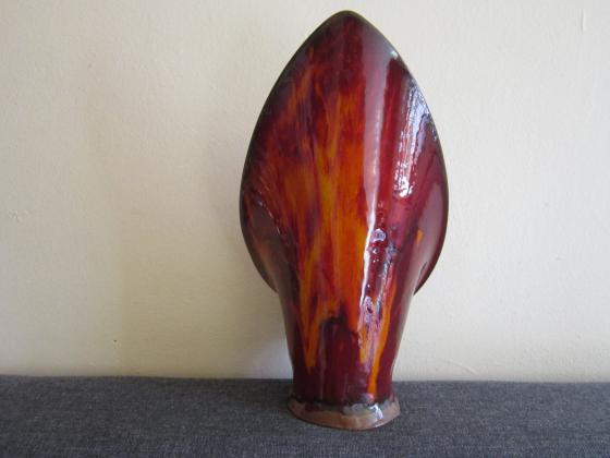 Wunderschöner Kerzenhalter - Teelichthalter - Kerzenständer - Keramik - Höhe: 23cm