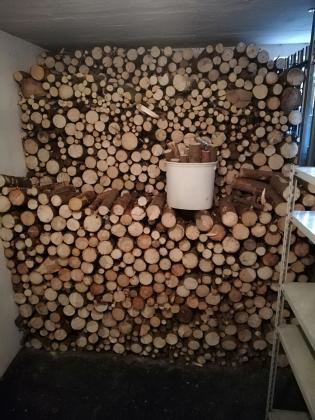 trockenes Brennholz Fichtenholz 4m²                     30cm bis 50cm lang