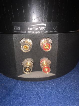 B&W Nautilus 802 mit Center Speaker, Subwoofer und Endstufe