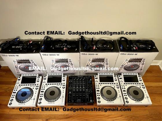 Pioneer DJ DJM-A9, Pioneer CDJ-3000, Pioneer CDJ 2000NXS2, Pioneer DJM 900NXS2, Pioneer DJM-V10 , Pioneer OPUS-QUAD,Pioneer XDJ-RX3, Pioneer XDJ XZ