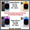 Apple iPhone Pro & Pro Max - 128 GB in 4 Farben