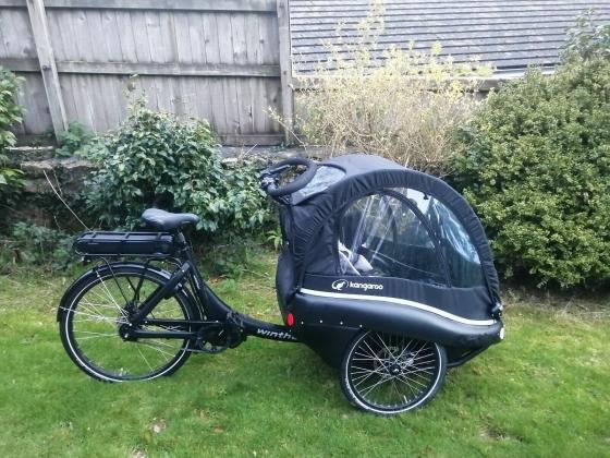 Elektrisches Lastenrad Kangaroo Luxe