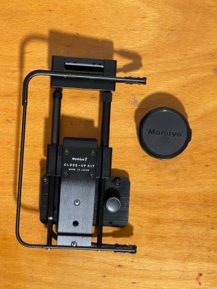 Mamiya 7 II Camera Set, 43+80 Optiken,Close-up Adapter Kit NK701,PL Filter ZE702