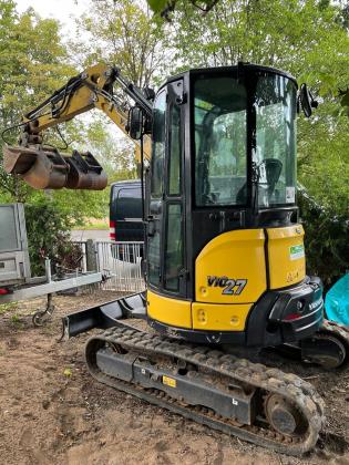 Minibagger Yanmar VIO27-6, Baujahr 2020, 2,7 t, Diesel, 15,2 kW