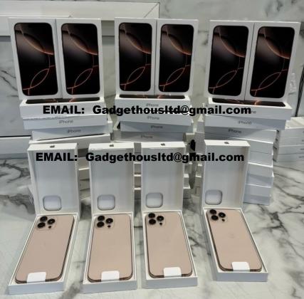 Original Apple iPhone 16 Pro 128GB = 650 EUR , iPhone 16 Pro Max 256GB = 750 EUR, iPhone 16 128GB = 500 EUR , iPhone 16 Plus 128GB = 530 EUR