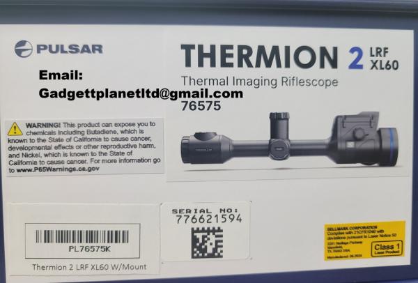 Pulsar THERMION 2 LRF XL60 , THERMION 2 LRF XL50 , THERMION 2 LRF XP50 PRO, Thermion 2 LRF XP60, Thermion 2 LRF XG60 ,  PULSAR TRAIL 2 LRF XP50