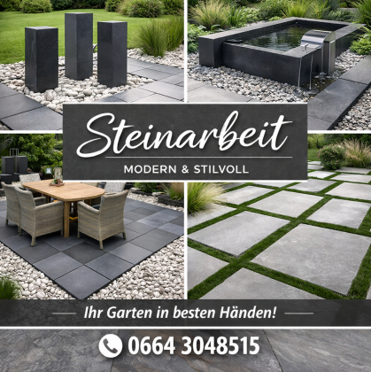 Steinarbeit – Stilvolle Akzente für Ihren Garten