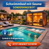 Schwimmbad mit Sauna (Sonderangebot)
