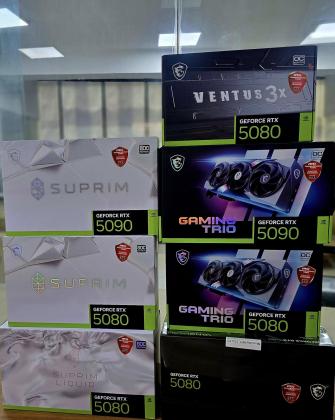 Grafikkarten  GeForce RTX 5090, RTX 5080, RTX 5070 Ti, RTX 5070, RTX 4090, RTX 4080 Super,  RTX 4080, RTX 4070 Ti Super,  RTX 4070 Ti, RTX 4070 Super