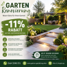 Gartenrenovierung ? Jetzt 11 % sparen!